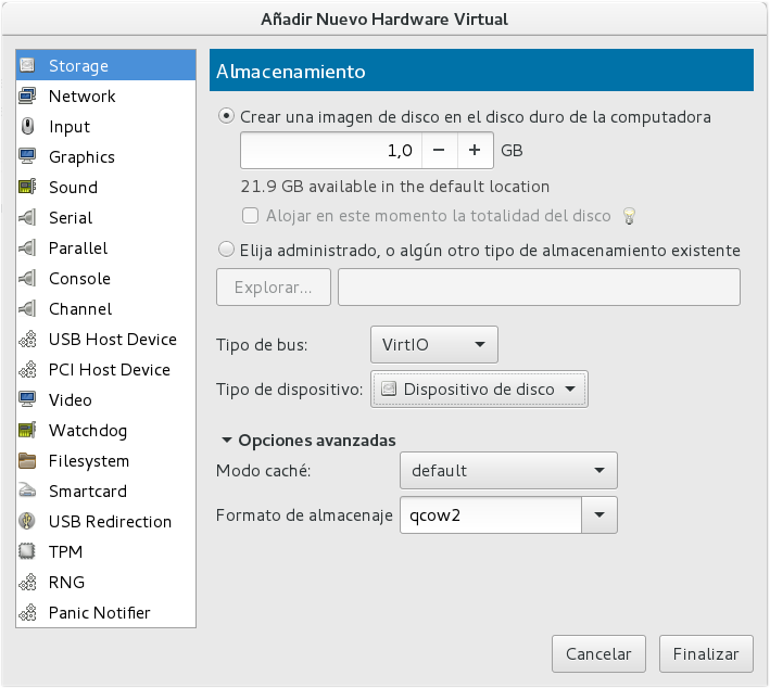 Migraciones a KVM: Instancias desde VirtualBox